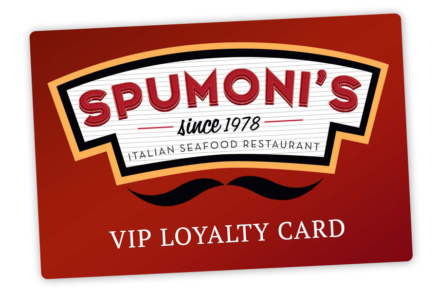 Spumoni's Loyalty Card